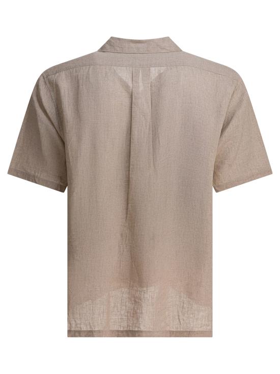 25SS 논네이티브 반팔 셔츠 NNS4618SAND BEIGE - NONNATIVE