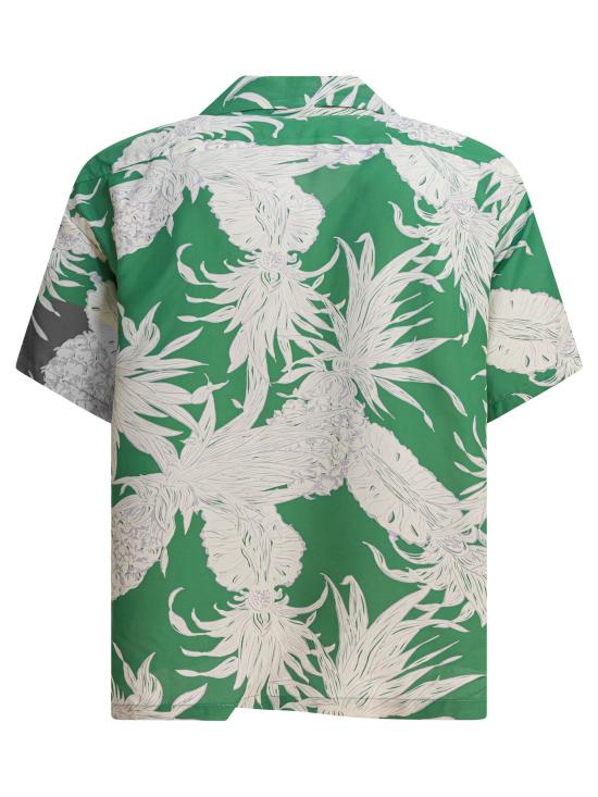 25FW 선서프 반팔 셔츠 SS39413145 GREEN - SUN SURF