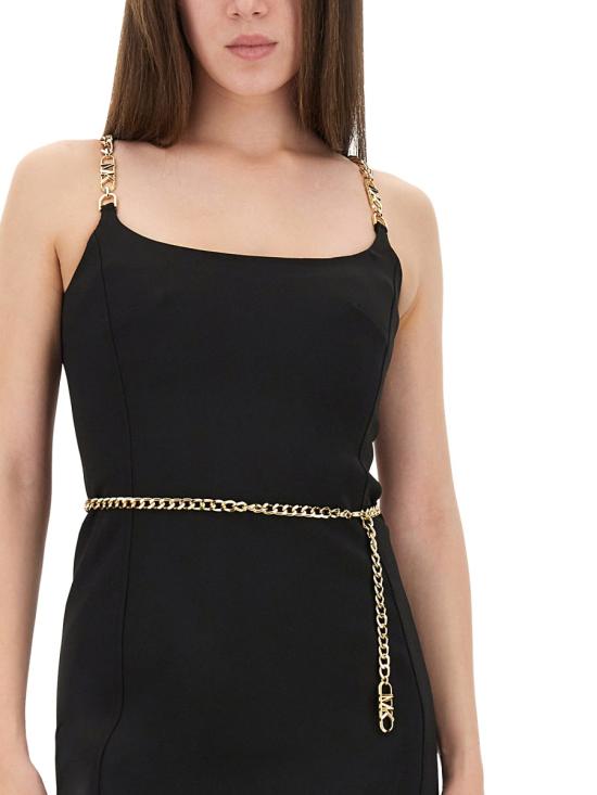 25FW 마이클 코어스 숏 원피스 MT5831K3GZ 001BLACK - MICHAEL KORS