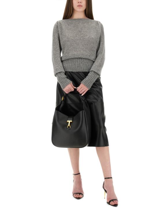 25FW 톰포드 터틀넥 MAK1380 YAX921IG344 GREY - TOMFORD