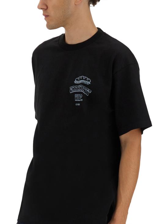 25FW 칼하트 WIP 반팔 티셔츠 I035230 89XX BLACK - CARHARTT WIP