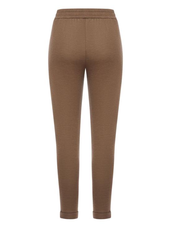 25FW 브루넬로 쿠치넬리 스트레이트 팬츠 MP828SB899C9122 BROWN - BRUNELLO CUCINELLI