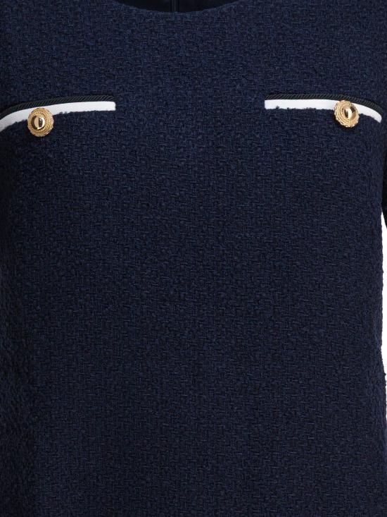 25FW 셀프 포트레이트 원피스 PF25034SBLBLUE - SELF PORTRAIT