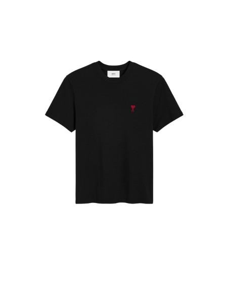 25FW 아미 반팔 티셔츠 BFUTS035 724 001 Black