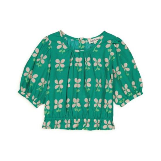  [키즈] HELLO SIMONE 탑 안녕하세요 시몬 카넬 블라우스 올리 그린 - OTHER BRANDS