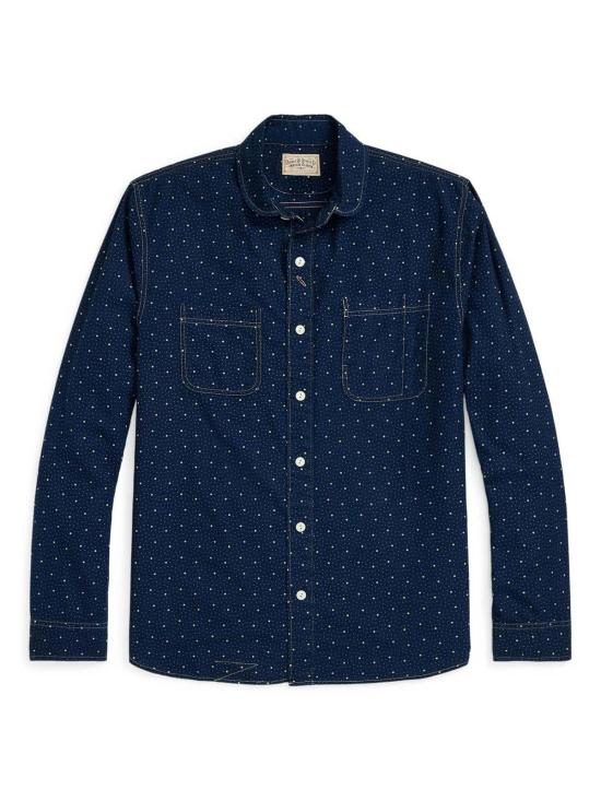  더블알엘 긴팔 셔츠 Rrl 코너 워크 인디고