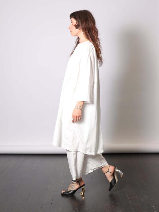  앨범 디 파밀리아 숏 원피스 Album Di Famiglia 보트넥 드레스 Ts 드레스 - ALBUM DI FAMIGLIA