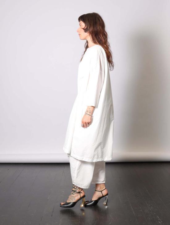  앨범 디 파밀리아 숏 원피스 Album Di Famiglia 보트넥 드레스 Ts 드레스 - ALBUM DI FAMIGLIA