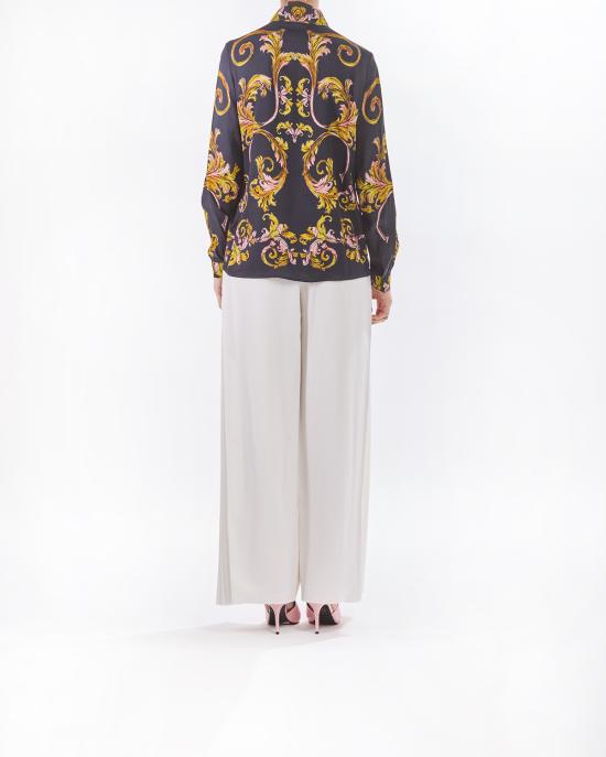 25SS 베르사체 셔츠 78HAL2P1 NS634 G89 NERO MULTI - VERSACE