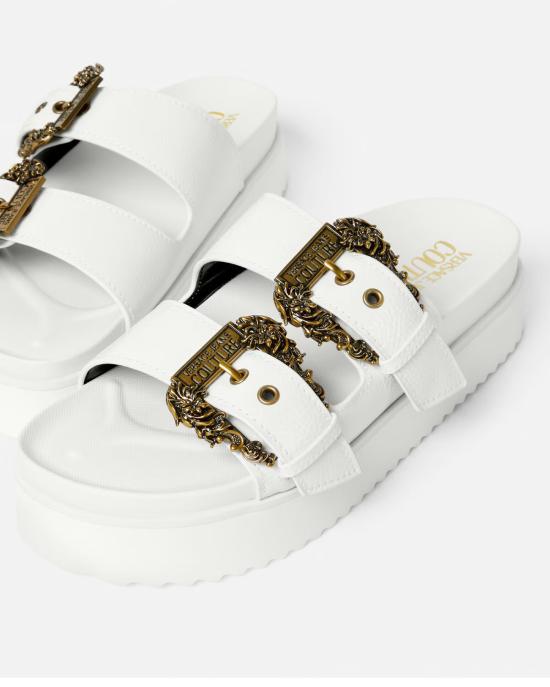 25SS 베르사체 뮬/슬리퍼 78VA3SM1 ZS539 003 BIANCO - VERSACE