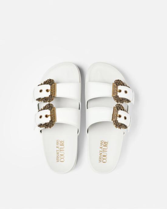 25SS 베르사체 뮬/슬리퍼 78VA3SM1 ZS539 003 BIANCO - VERSACE