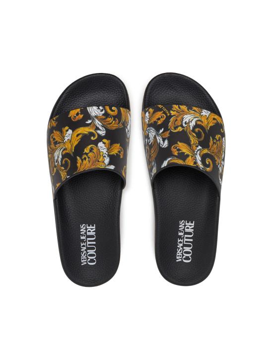 25SS 베르사체 꾸뛰르 바로크 러버 78VA3SQ3 ZS365 G89 NERO MULTI - VERSACE