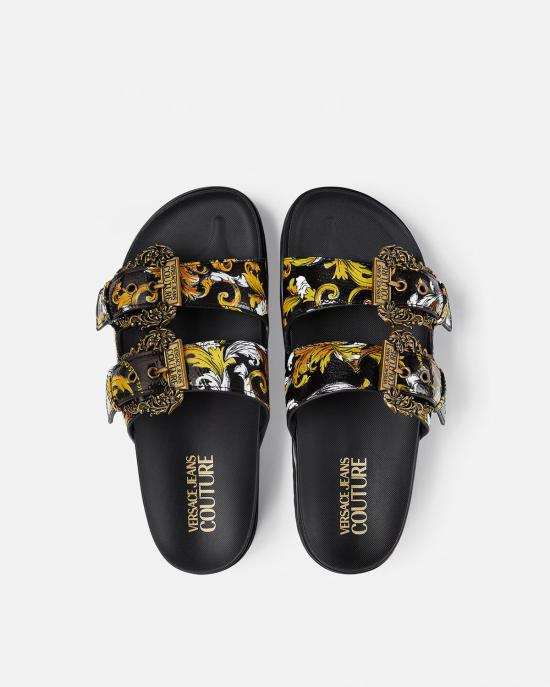 25SS 베르사체 뮬/슬리퍼 78VA3SM1 ZS366 G89 NERO MULTI - VERSACE