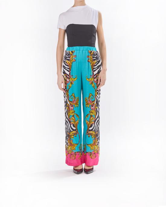 25SS 베르사체 스트레이트 팬츠 78HAA1P2 NS653 288 MULTICOLOR - VERSACE