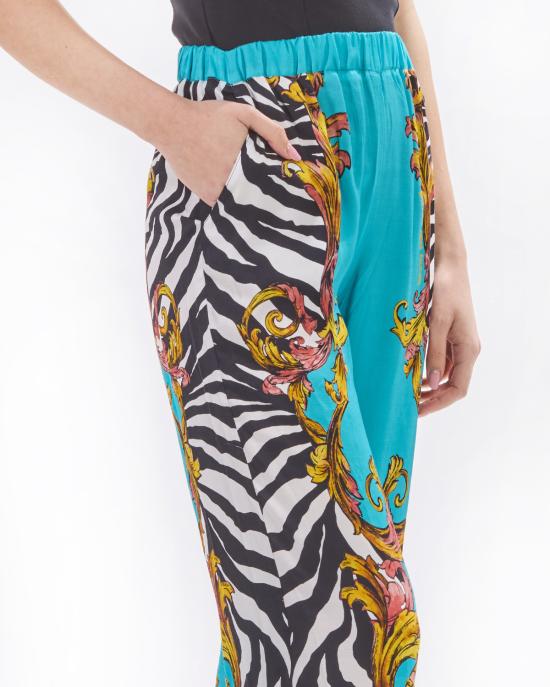 25SS 베르사체 스트레이트 팬츠 78HAA1P2 NS653 288 MULTICOLOR - VERSACE