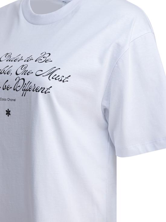 26FW 셈퍼 반팔 티셔츠 TSHIRT QUOTECOCO White - SEMPER