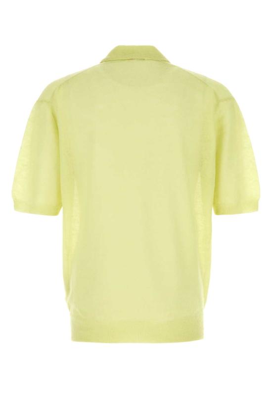 25SS 오라리 폴로 티셔츠 A25SP03FG LIMEYELLOW Green - AURALEE