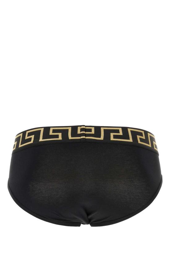 25FW 베르사체 팬티 AU100271A10011 A80G Black - VERSACE