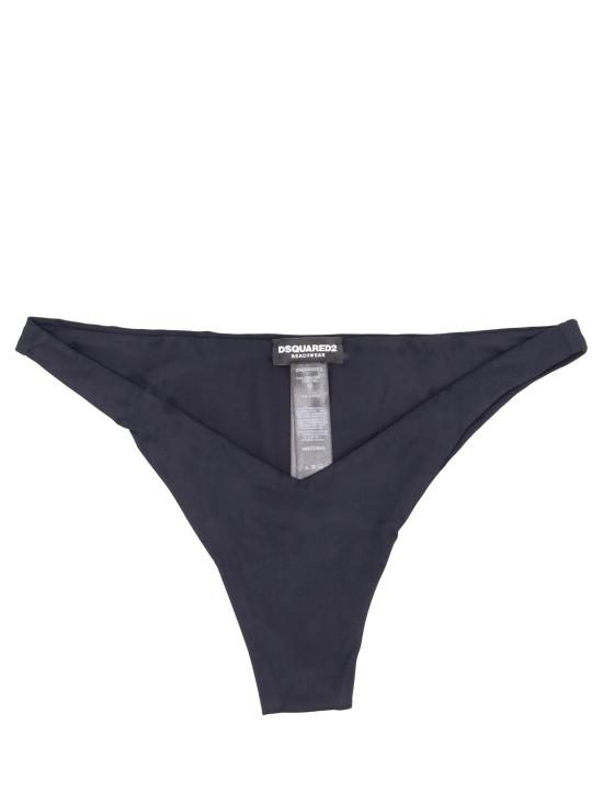 25SS 디스퀘어드2 비치웨어 D6B225040 010 BLACK WHITE