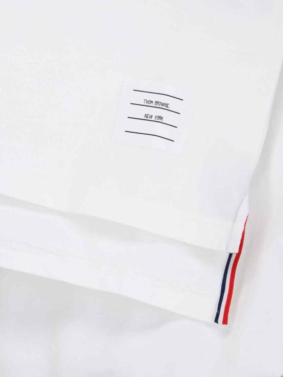 26FW 톰브라운 긴팔 티셔츠 FJS103G07862 100 WHITE - THOM BROWNE