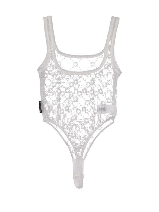 25FW 마린세르 바디수트 티셔츠 WUW061ACJER0005 WH20 OFF WHITE - MARINE SERRE