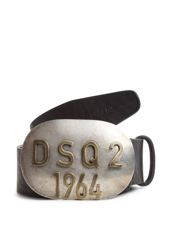 25FW 디스퀘어드2 가죽 벨트 BEM067101500001 M4162 NERO MIX GALVANICHE - DSQUARED2