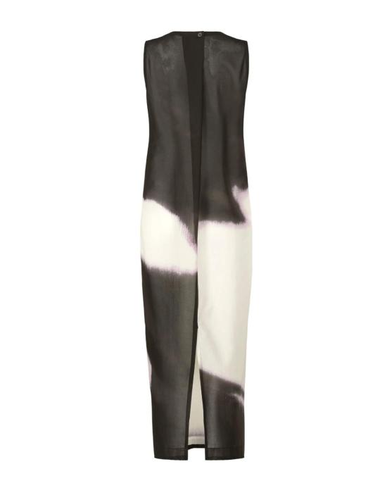  이세이 미야케 롱 원피스 섀도우 스터디 드레스 - ISSEY MIYAKE