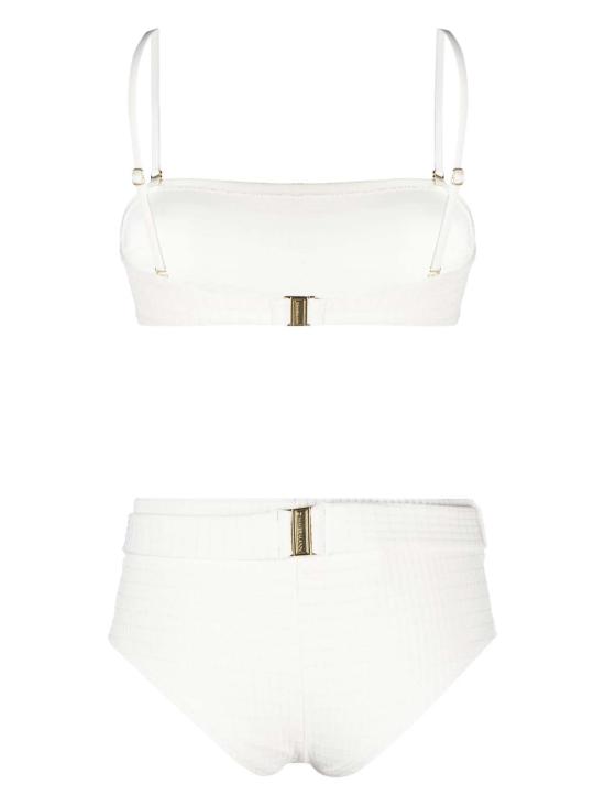  짐머만 비키니 수영복 앨라이트 텍스처드 보일레그 비키니 아이보리 텍스처 - ZIMMERMANN