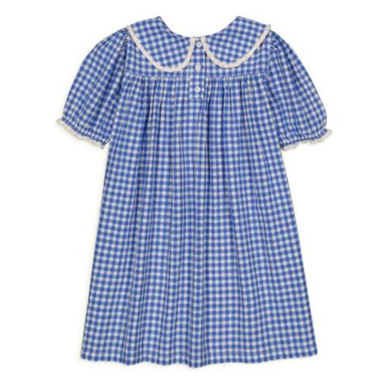  [키즈] HELLO SIMONE 원피스 헬로 시몬 라리 드레스 깅엄 블루 - OTHER BRANDS