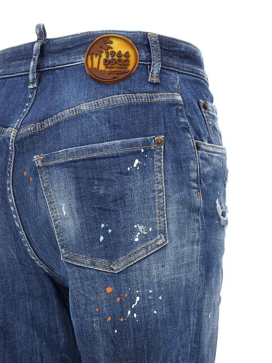 디스퀘어드2 데님 팬츠 S72LB0736S30872470 Blue - DSQUARED2
