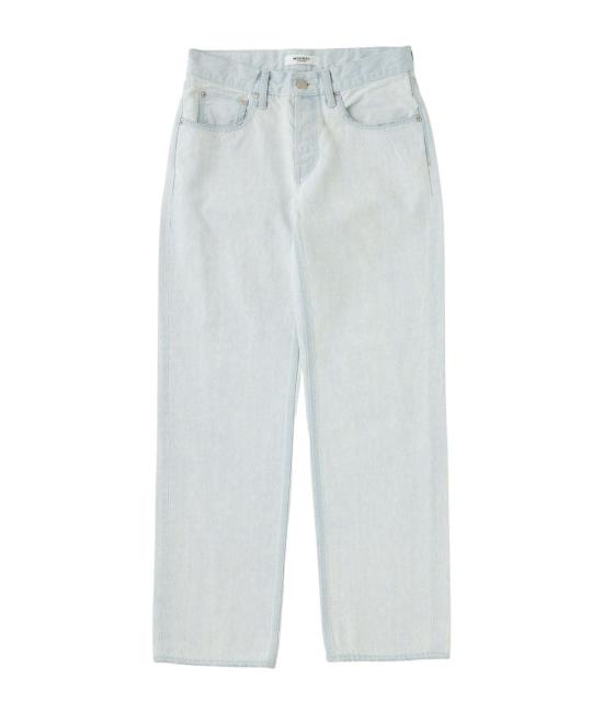  마우지 데님 팬츠 무시 Mv 베인브리지 스트레이트 로우 진