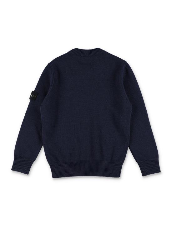 25FW [키즈] 스톤 아일랜드 니트/스웻셔츠 5100002S00M1 V0020 NAVY - STONE ISLAND