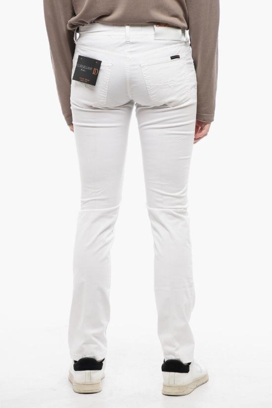  꼬르넬리아니 스트레이트 팬츠 714JQ3 3120149 028 White - CORNELIANI
