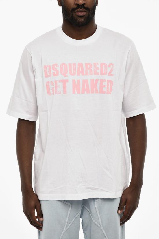  디스퀘어드2 반팔 티셔츠 S71GD1399 S23009 100 White