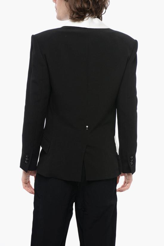  발망 수트 자켓 TH07365Z511 EAB Black White - BALMAIN