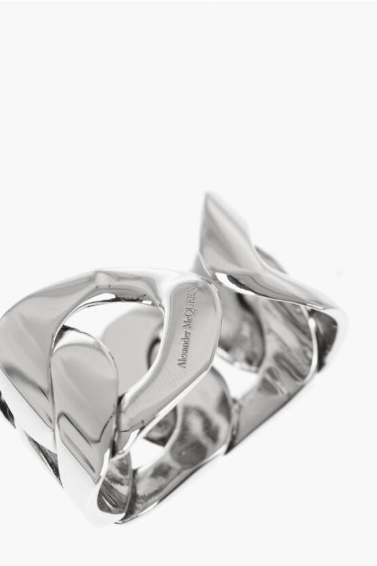  알렉산더 맥퀸 반지 768013 J160Y 0446 Silver - ALEXANDER MCQUEEN