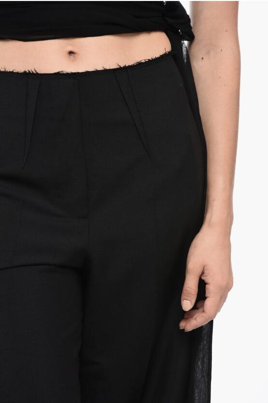  지방시 스트레이트 팬츠 BW50X A100H 001 Black - GIVENCHY