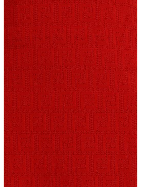 25FW 펜디 원피스 FZDD59AUZR F1SAX RED - FENDI