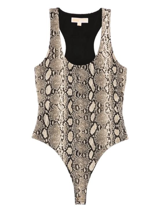 25FW 마이클 코어스 바디수트 티셔츠 MT551QZHMC120 Gray