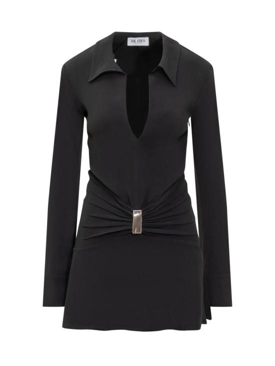 25FW 디 아티코 숏 원피스 251WCA00449ACC001AA 100 Black