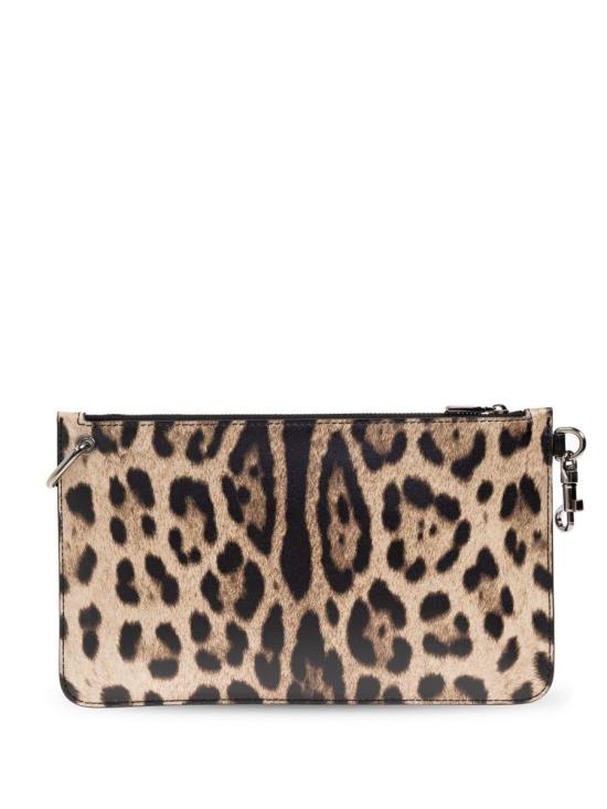 25SS 돌체앤가바나 카프스킨 토일레트리 파우치 백  BP3343A6519HY13M BROWN - DOLCE & GABBANA