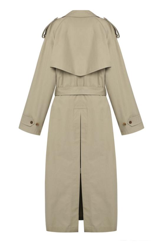  발렌시아가 트렌치 코트 776657TKP06 2801 GREEN