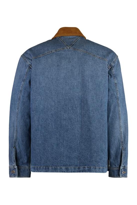 25SS 보테가베네타 데님 자켓 813522V42W0 4715 Navy - BOTTEGA VENETA