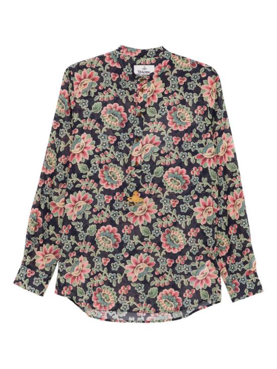 25SS 비비안웨스트우드 긴팔 셔츠 2401003X W012M O311 FLOWER