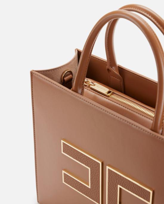 25FW 엘리자베타프랜치 토트백 BS32A56E2EC1 BROWN SUGAR - ELISABETTA FRANCHI