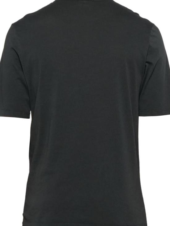 25FW 생로랑 반팔 티셔츠 818535YBHD21025 Black - SAINT LAURENT