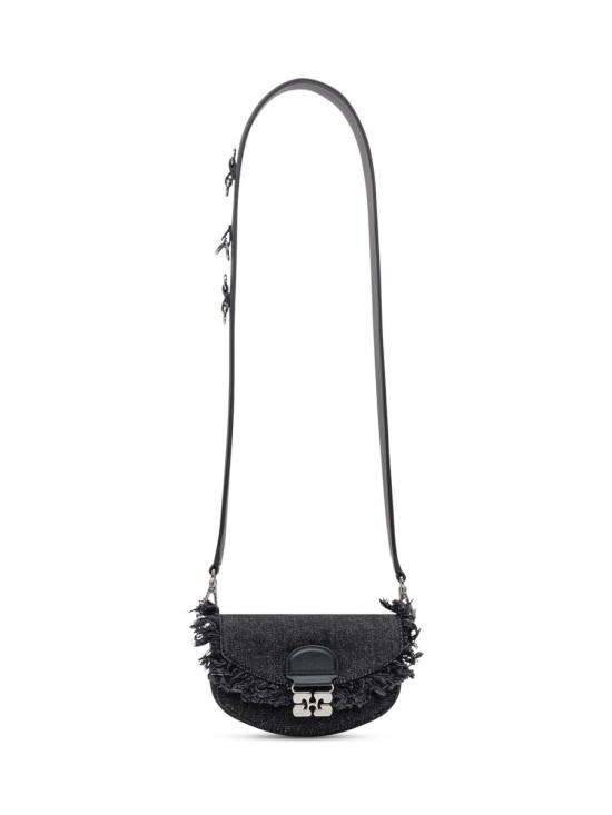 25FW 가니 숄더백 A6911 099 Black - GANNI