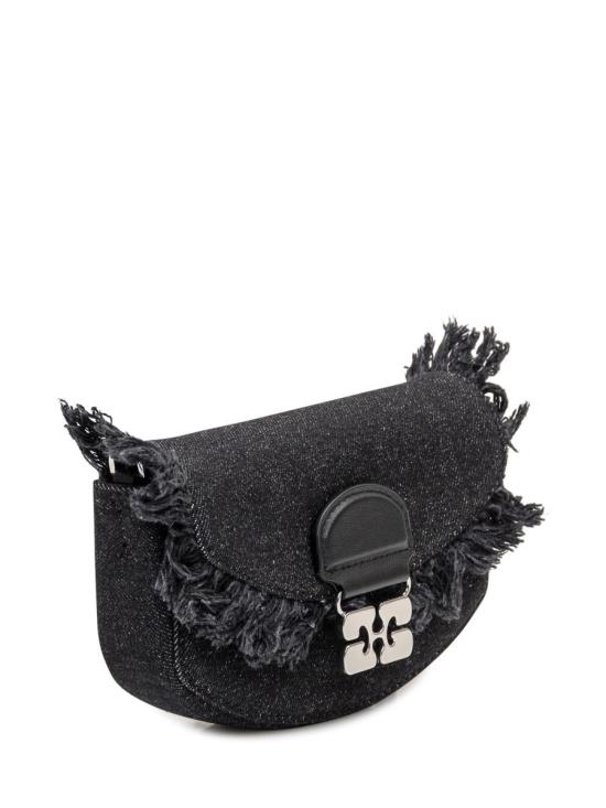 25FW 가니 숄더백 A6911 099 Black - GANNI