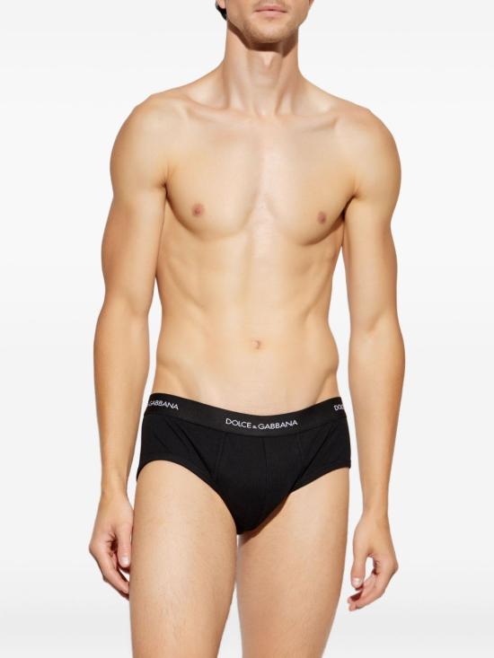 25FW 돌체앤가바나 팬티 M9D86JONN96 N0000 Black - DOLCE & GABBANA