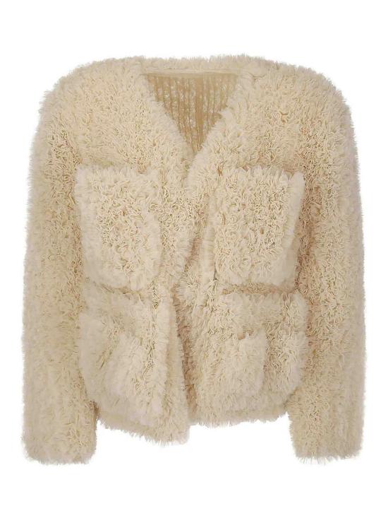  액트 넘버원 봄버 자켓 FWJ2313PANNA White